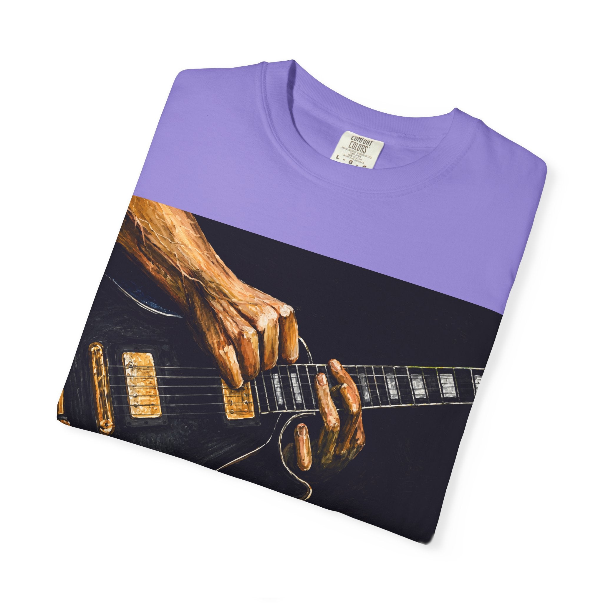 Guitar Vintage Tee — "Classic Tone, Timeless Soul" Rock Music T-Shirt