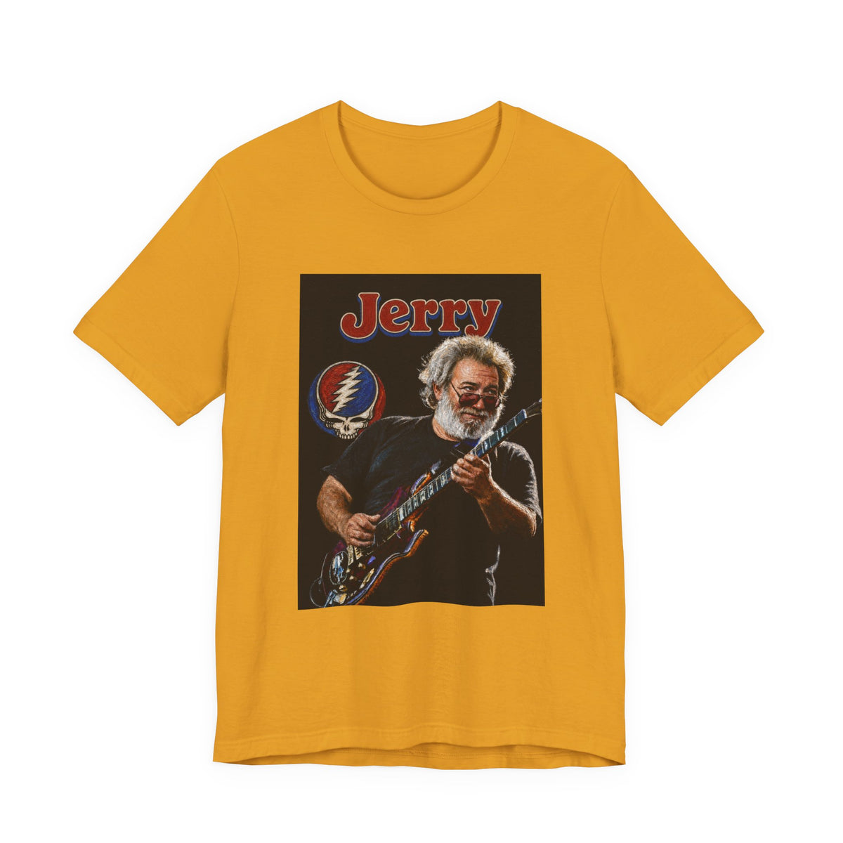 Jerry Garcia Guitar Portrait T Shirt