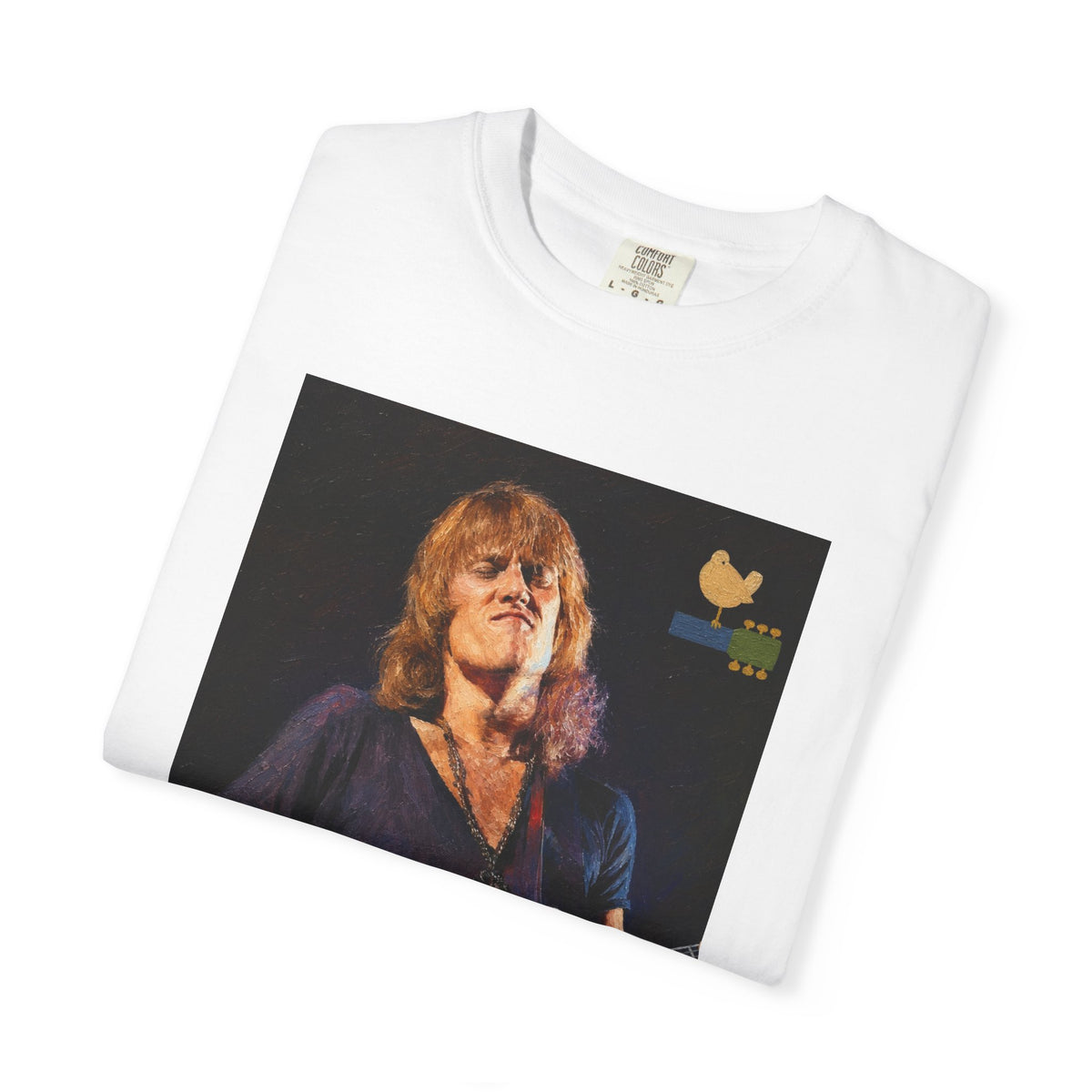 Alvin Lee performing at Woodstock T Shirt