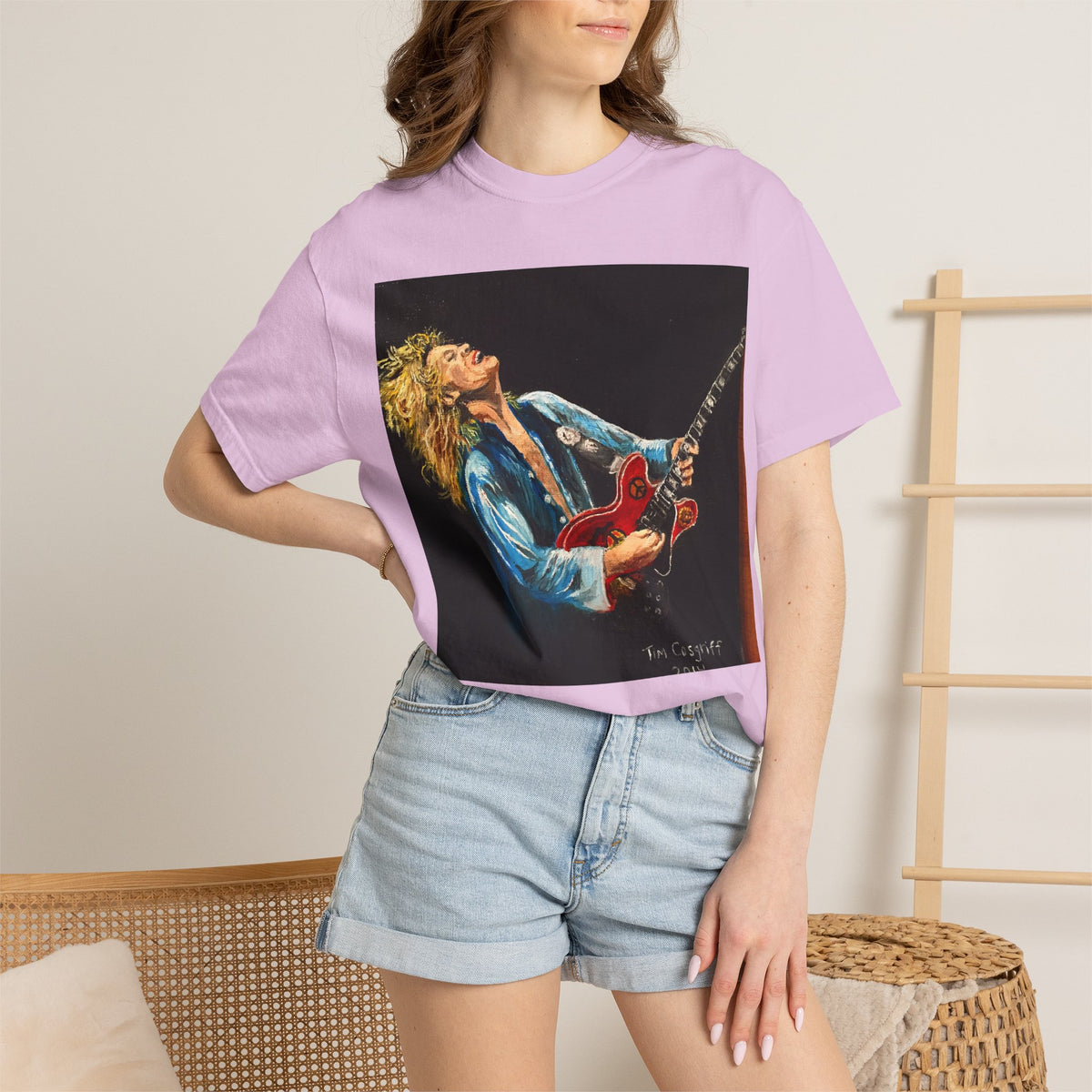 Guitar T Shirt Alvin Lee