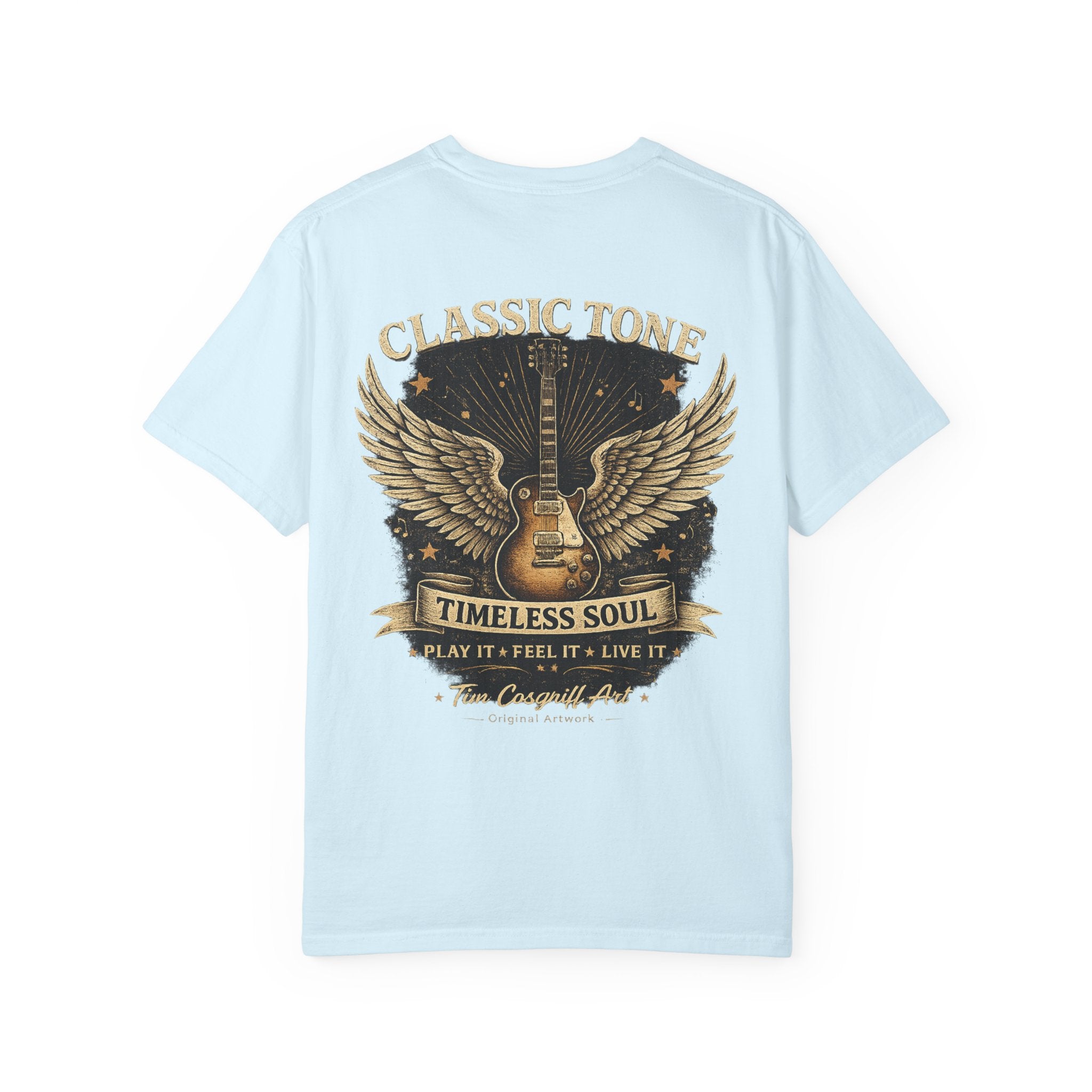 Graphic T-Shirt — Classic Tone “Timeless Soul” Guitar Rock Tee
