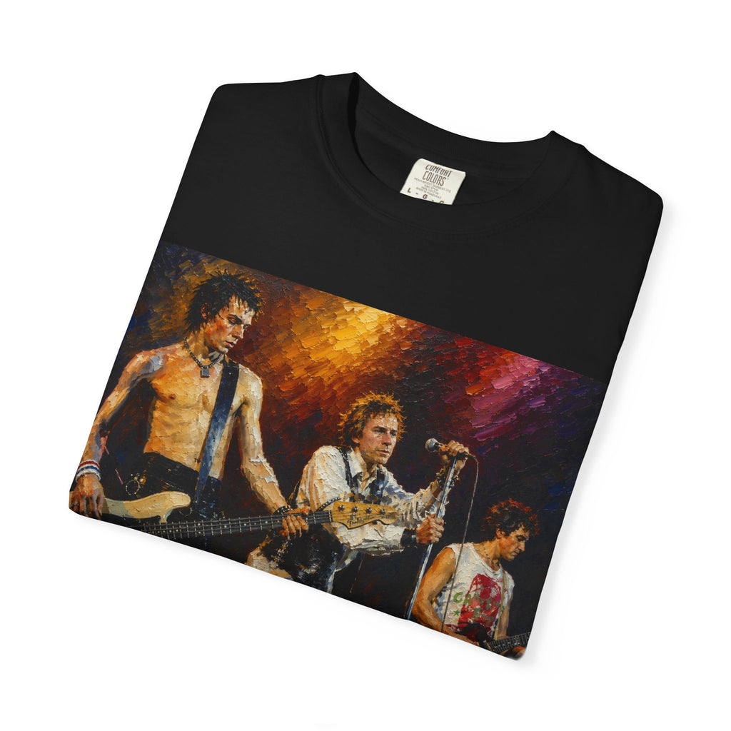 Punk Rock T‑Shirt  Retro Rock Band Photo Tee