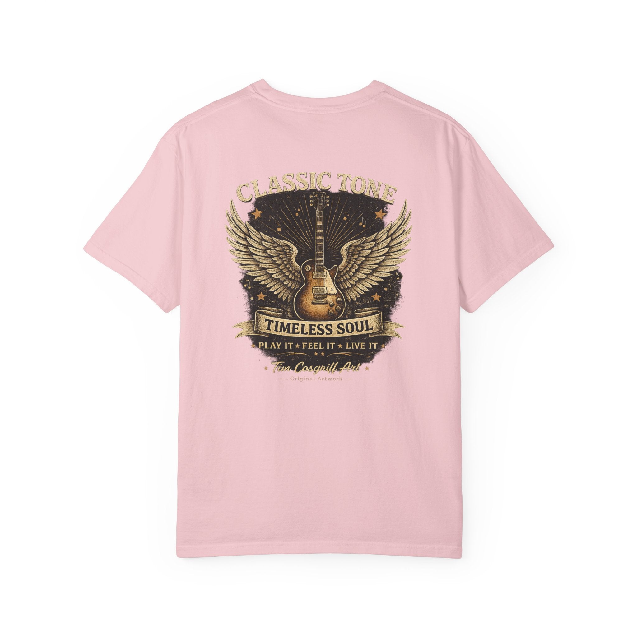 Guitar Vintage Tee — "Classic Tone, Timeless Soul" Rock Music T-Shirt