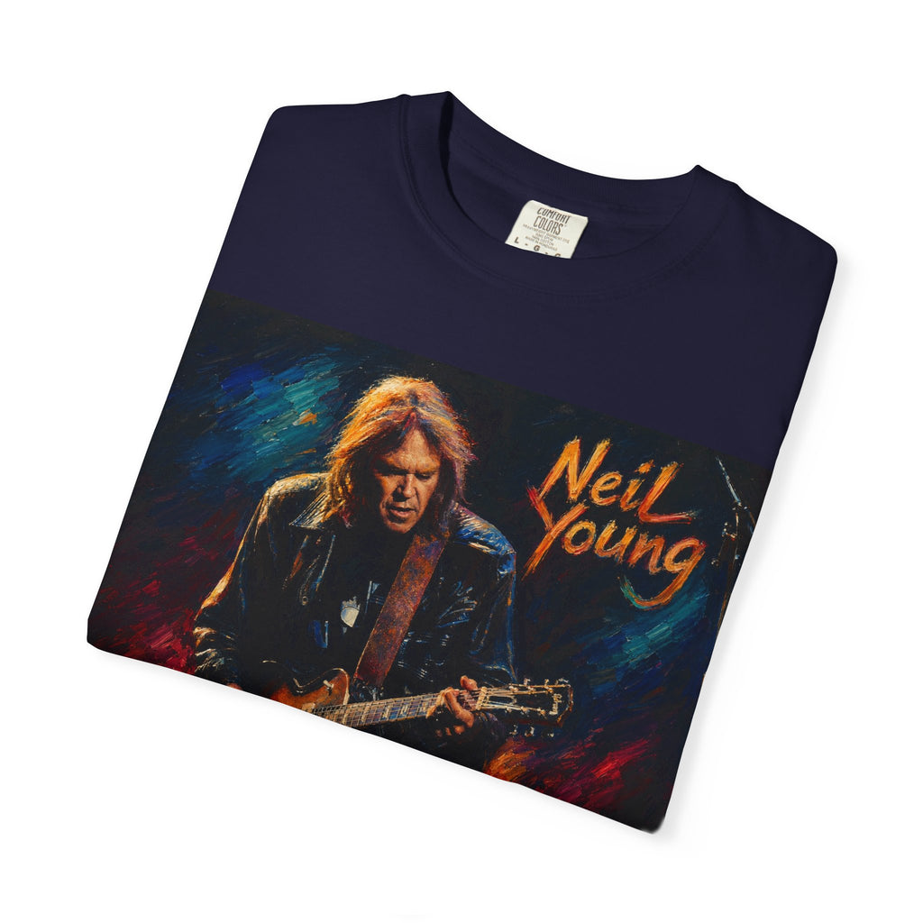 Neil Young Vintage Guitar T Shirt