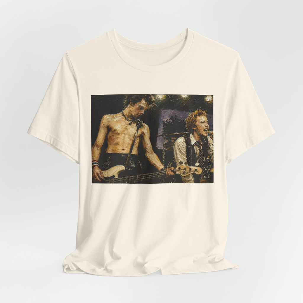 Rock Concert Photo Tee Vintage Live Band Graphic T-Shirt