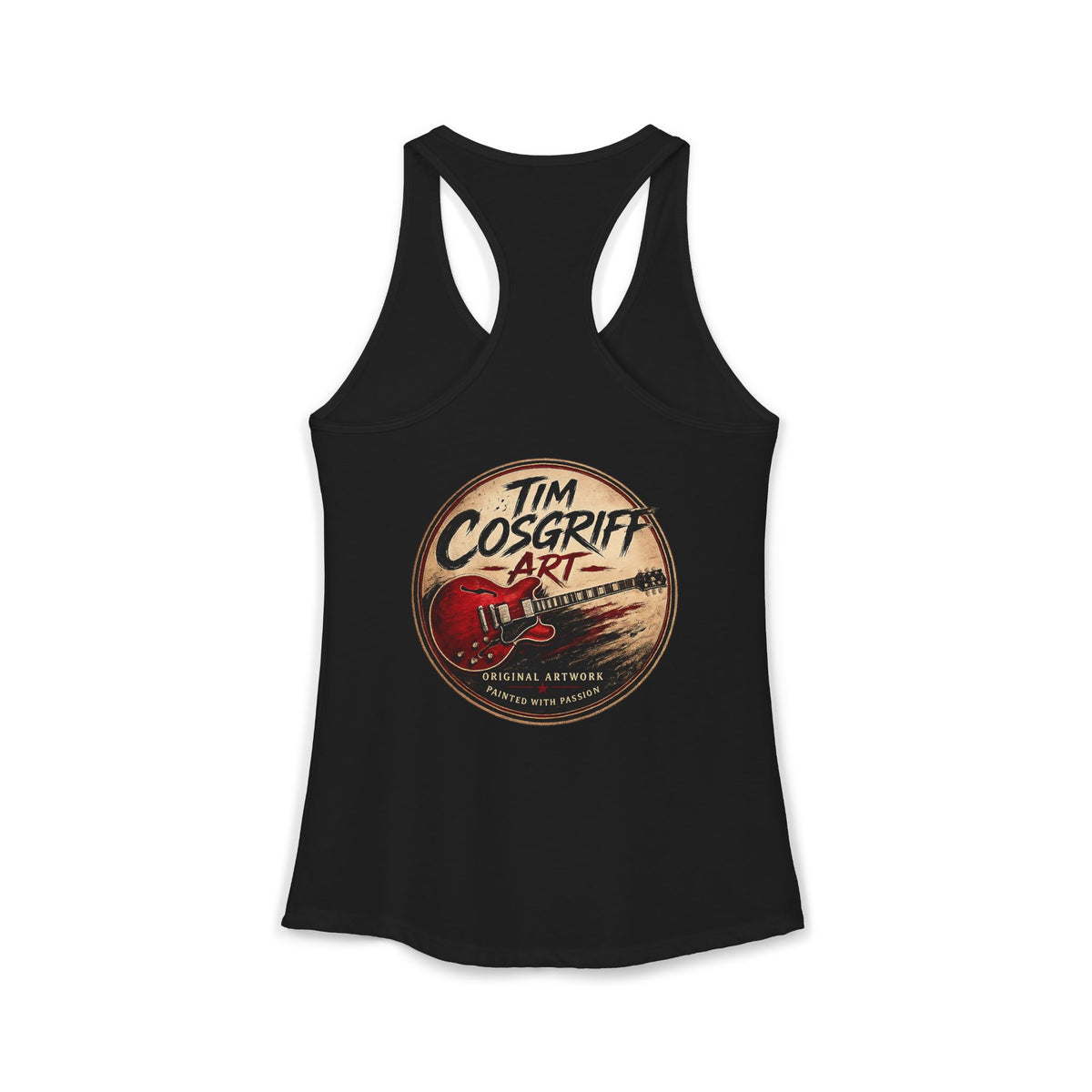 Alvin Lee at Woodstock Women's Racerback Tank
