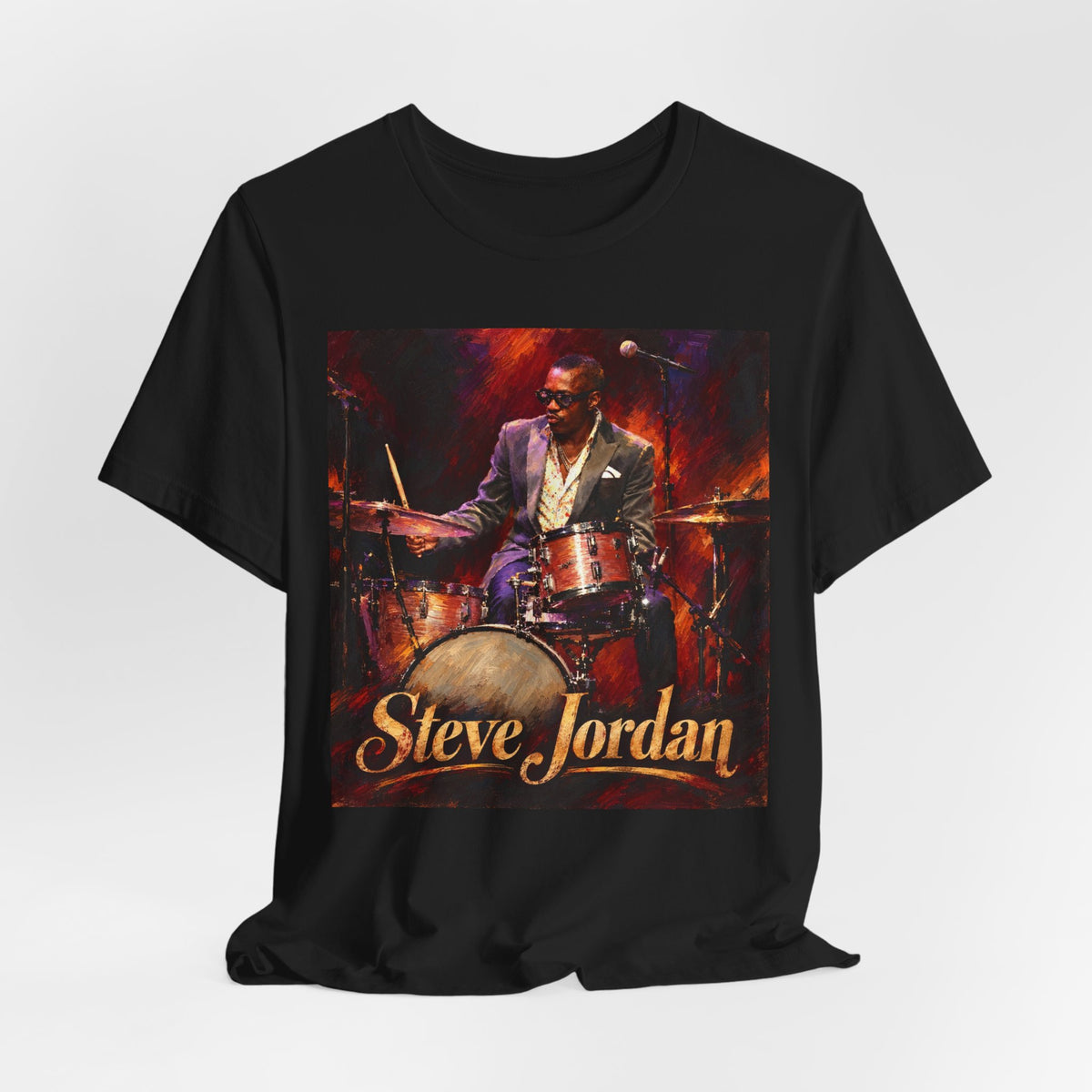 Steve Jordan Drummer Tee