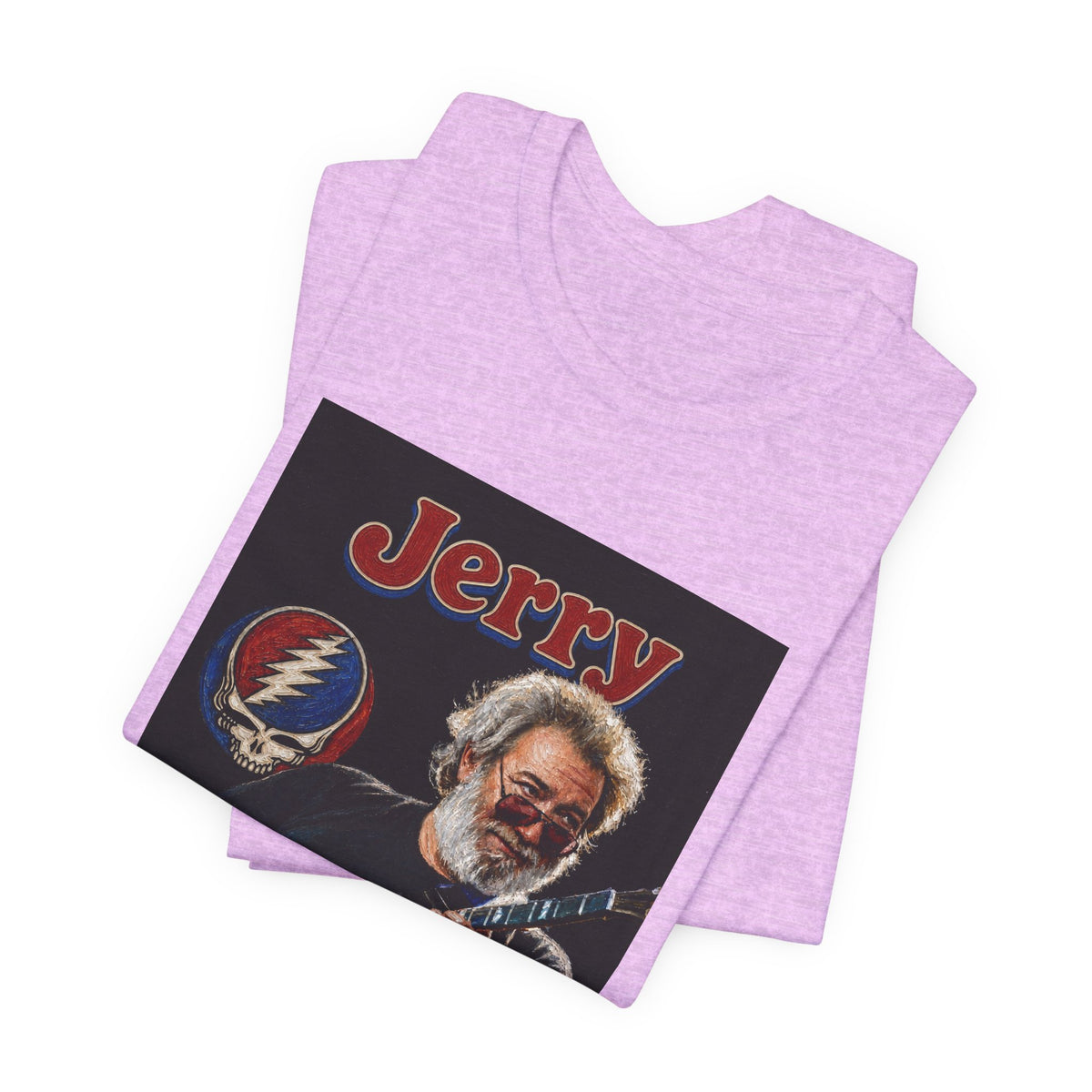 Jerry Garcia Guitar Portrait T Shirt
