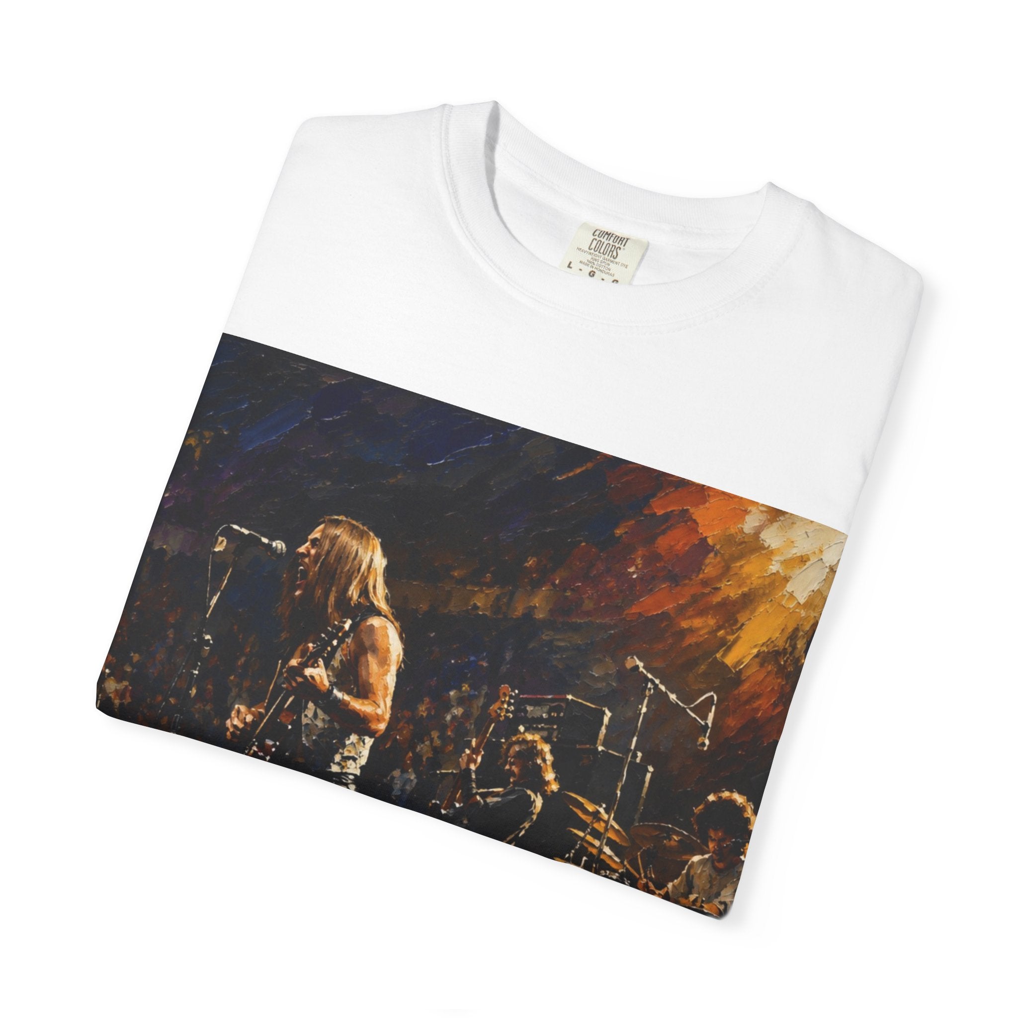 Classic Rock Guitar T‑Shirt — "Classic Tone Timeless Soul" Band Tee