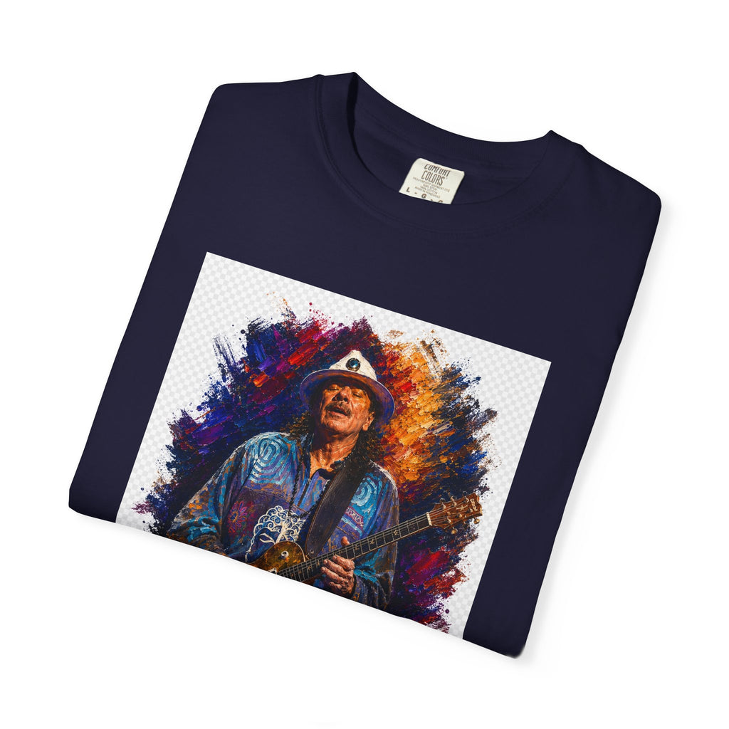 Carlos Santana Guitar  T Shirt