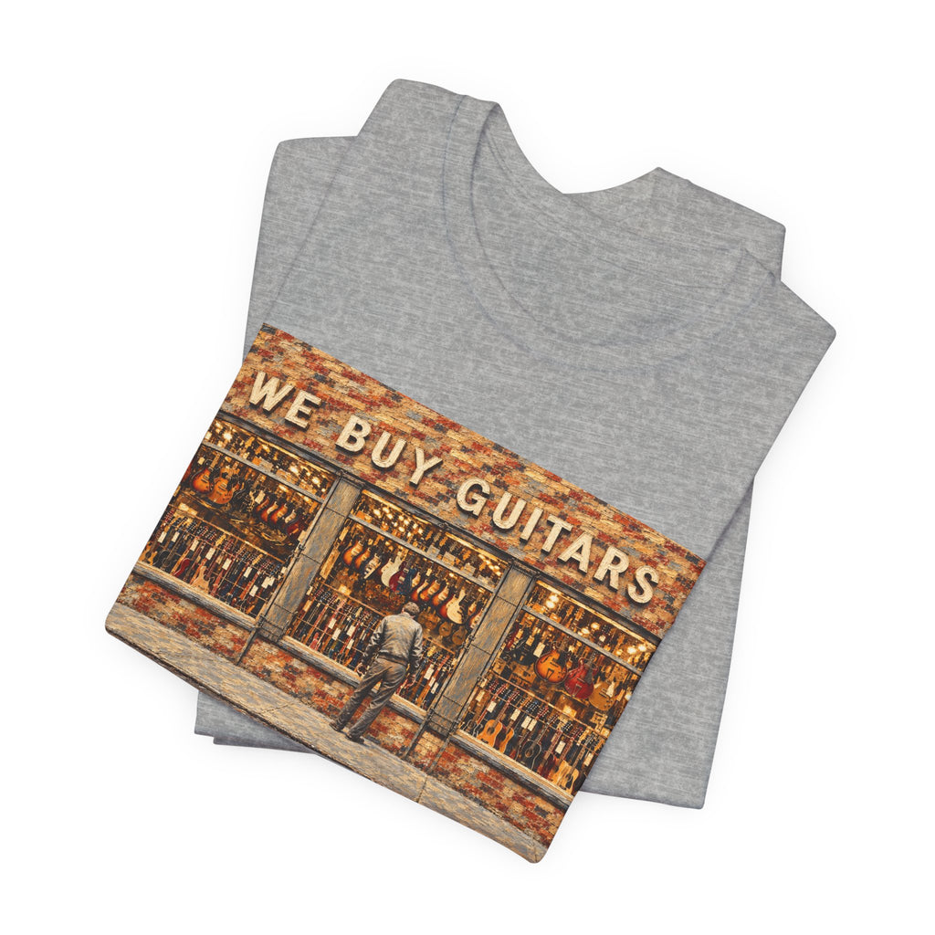 We Buy Guitars Vintage Music Store Tee