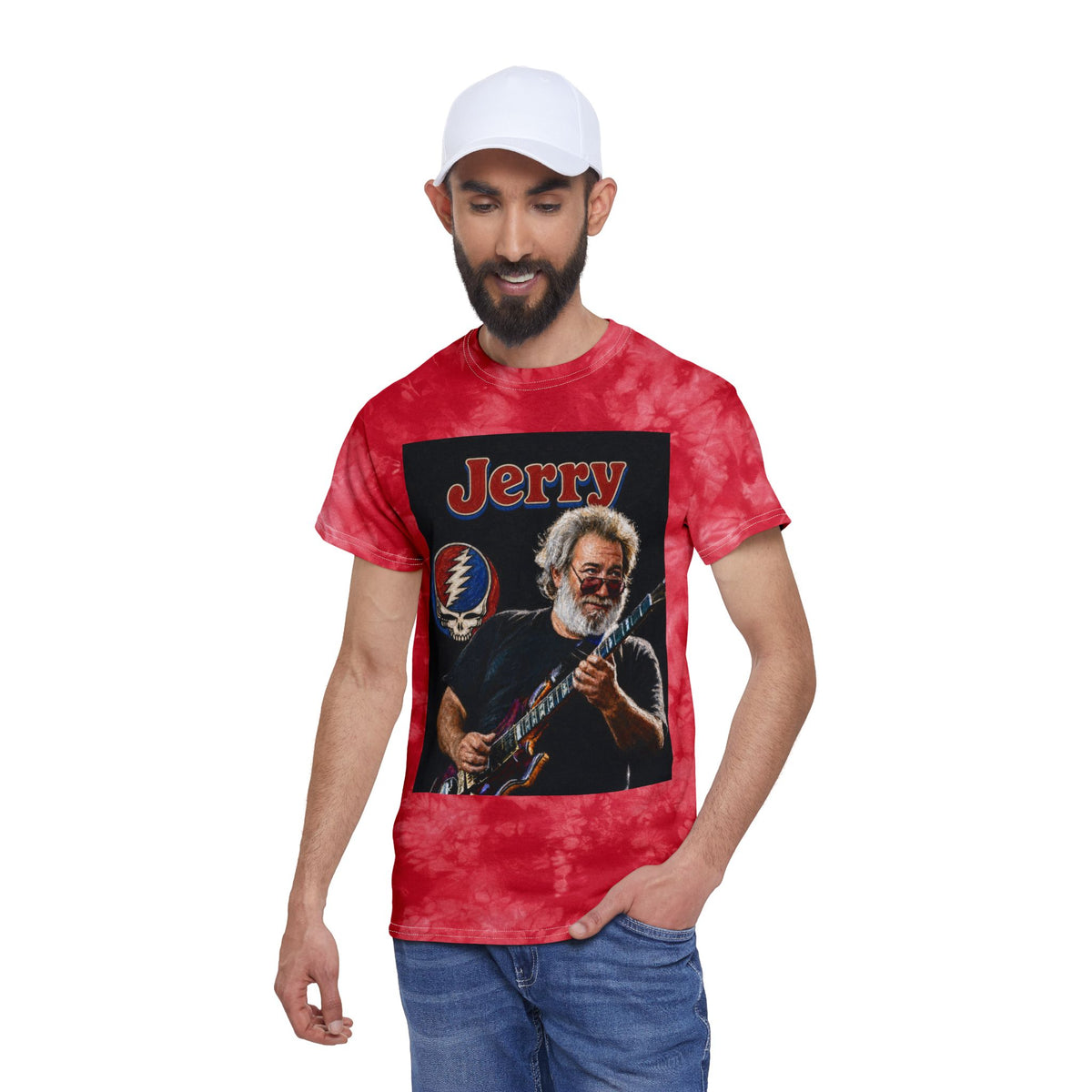 Jerry Garcia Tie Dye T Shirt  Classic