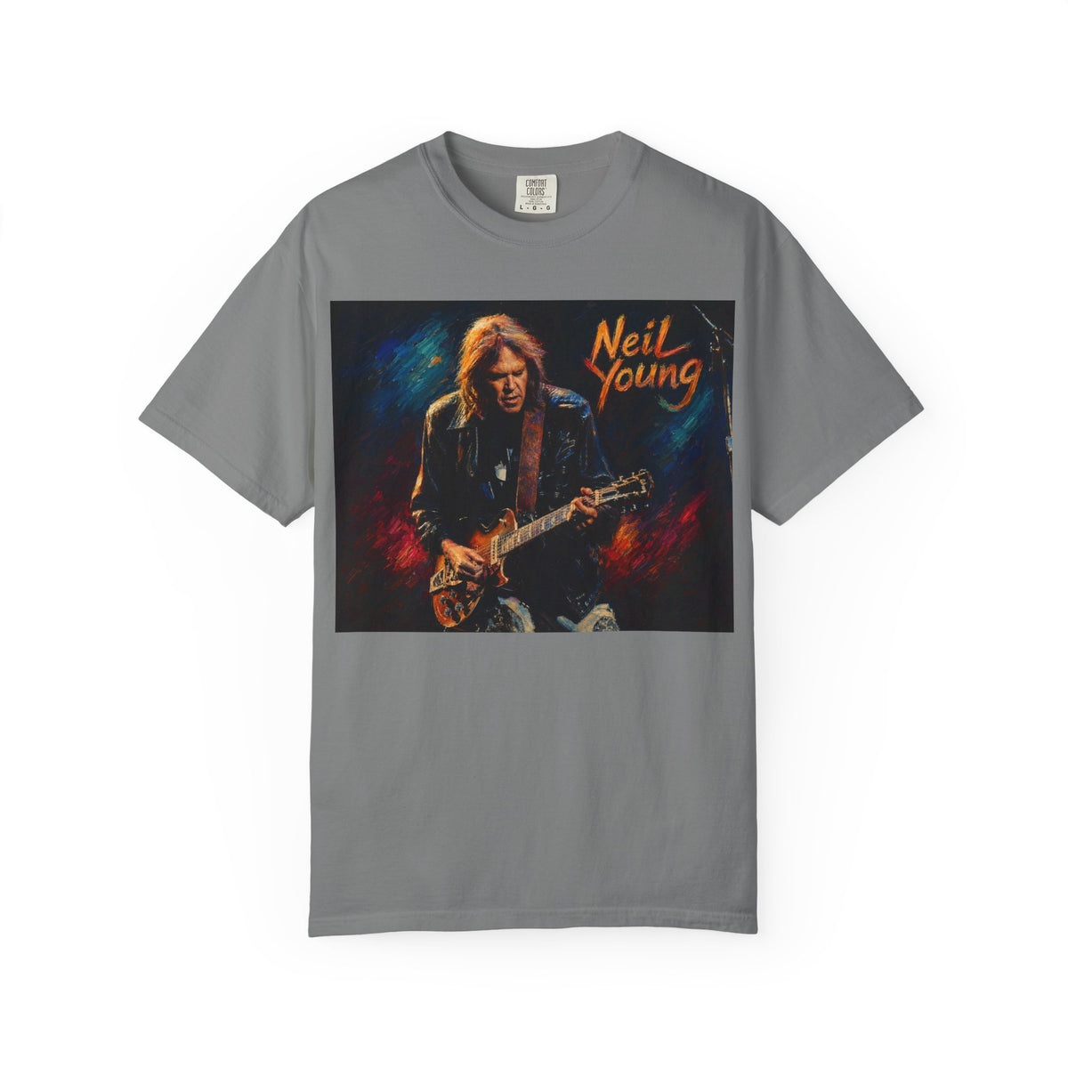 Neil Young Vintage Guitar T Shirt