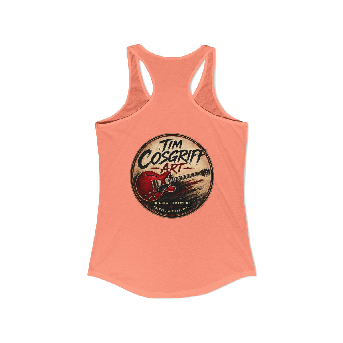 Alvin Lee at Woodstock Women's Racerback Tank