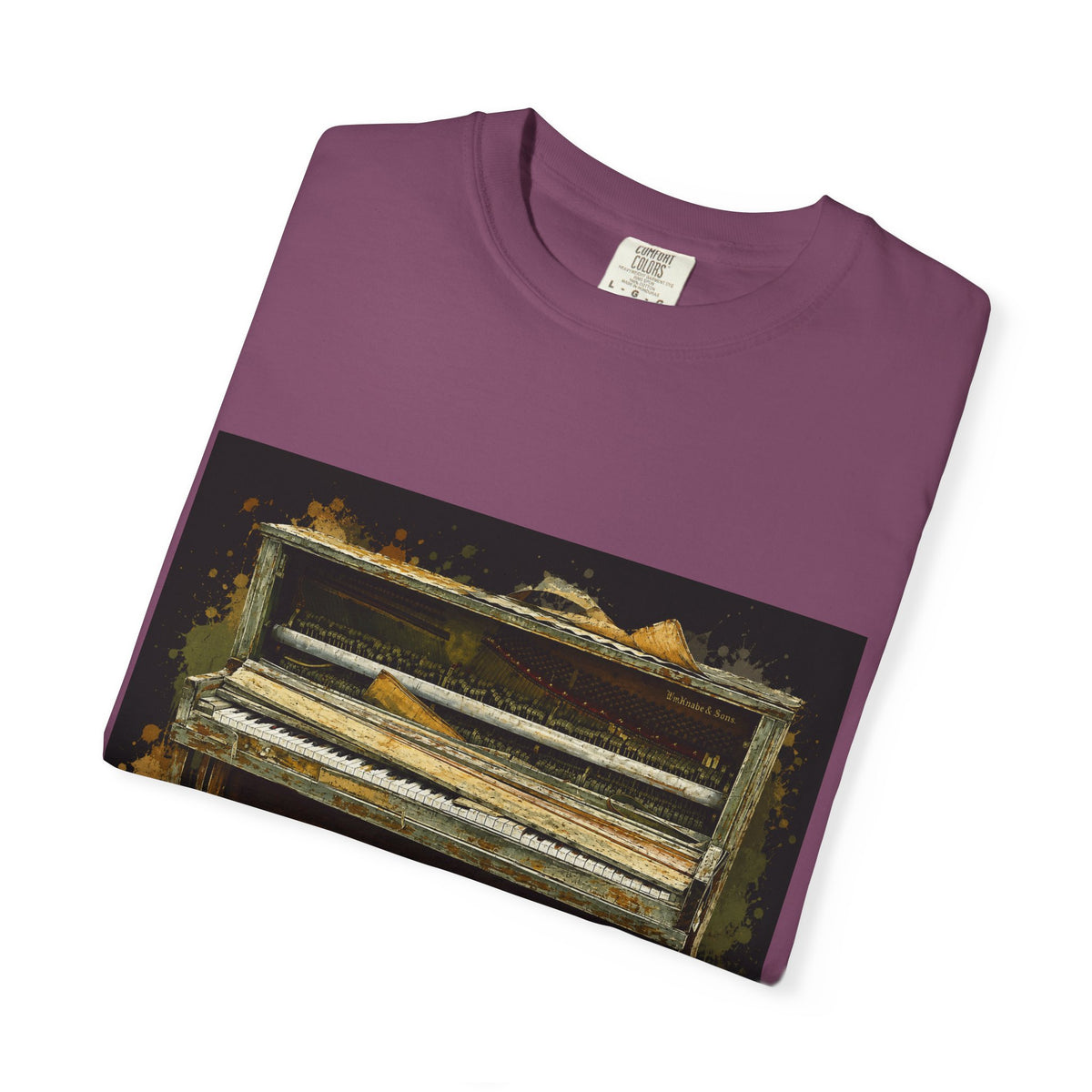 Vintage Piano Original Art T Shirt