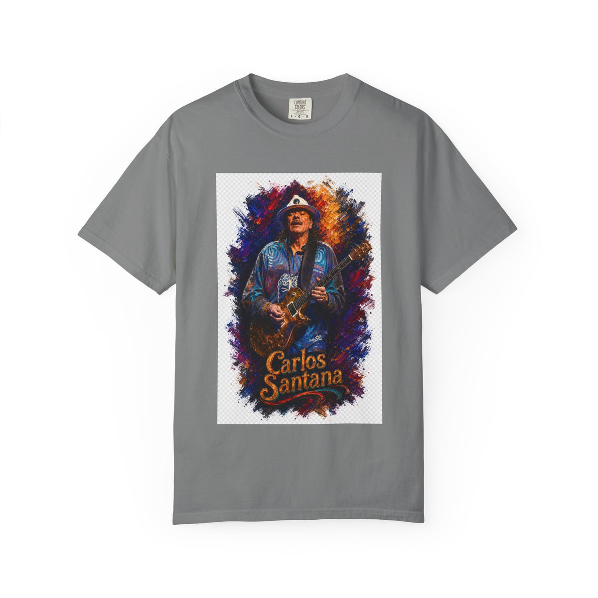 Carlos Santana Guitar  T Shirt