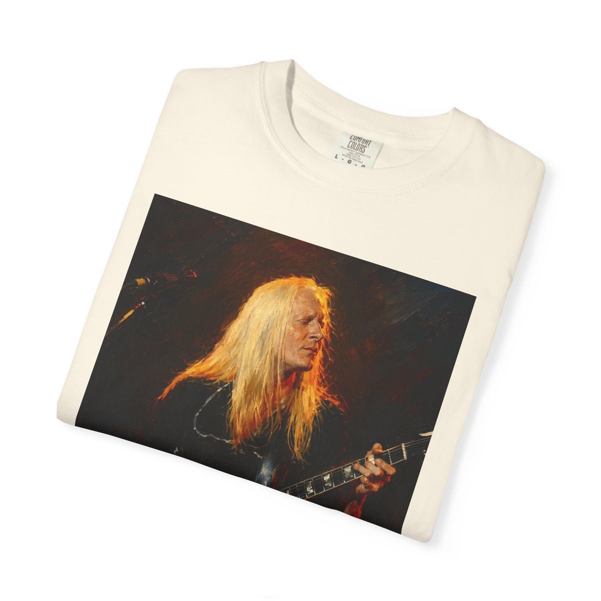 Johnny Winter Guitar T Shirt