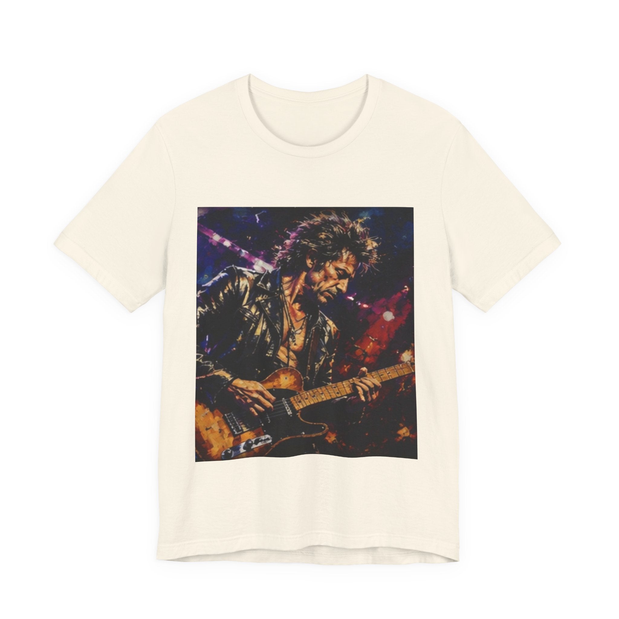 Guitarist Concert Graphic Tee — Vintage Rock Music Band Shirt