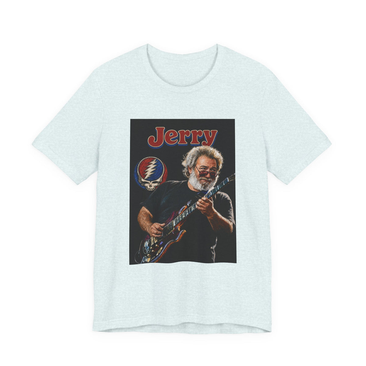 Jerry Garcia Guitar Portrait T Shirt