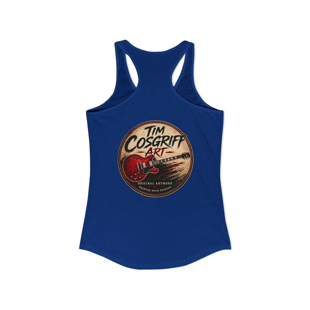 Alvin Lee at Woodstock Women's Racerback Tank