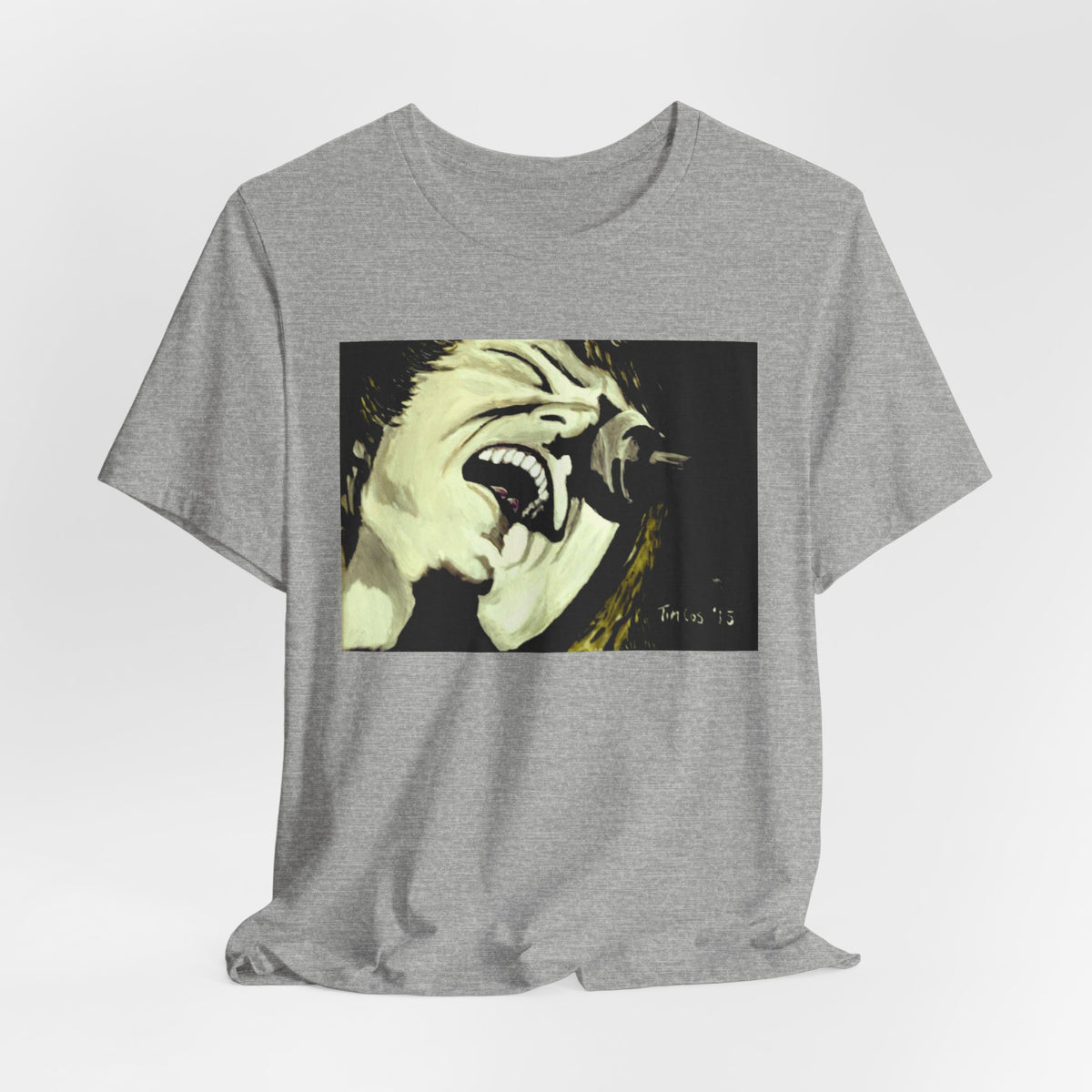 Alvin Lee Rock Guitarisrt and Vocalist Art T Shirt Woodstock