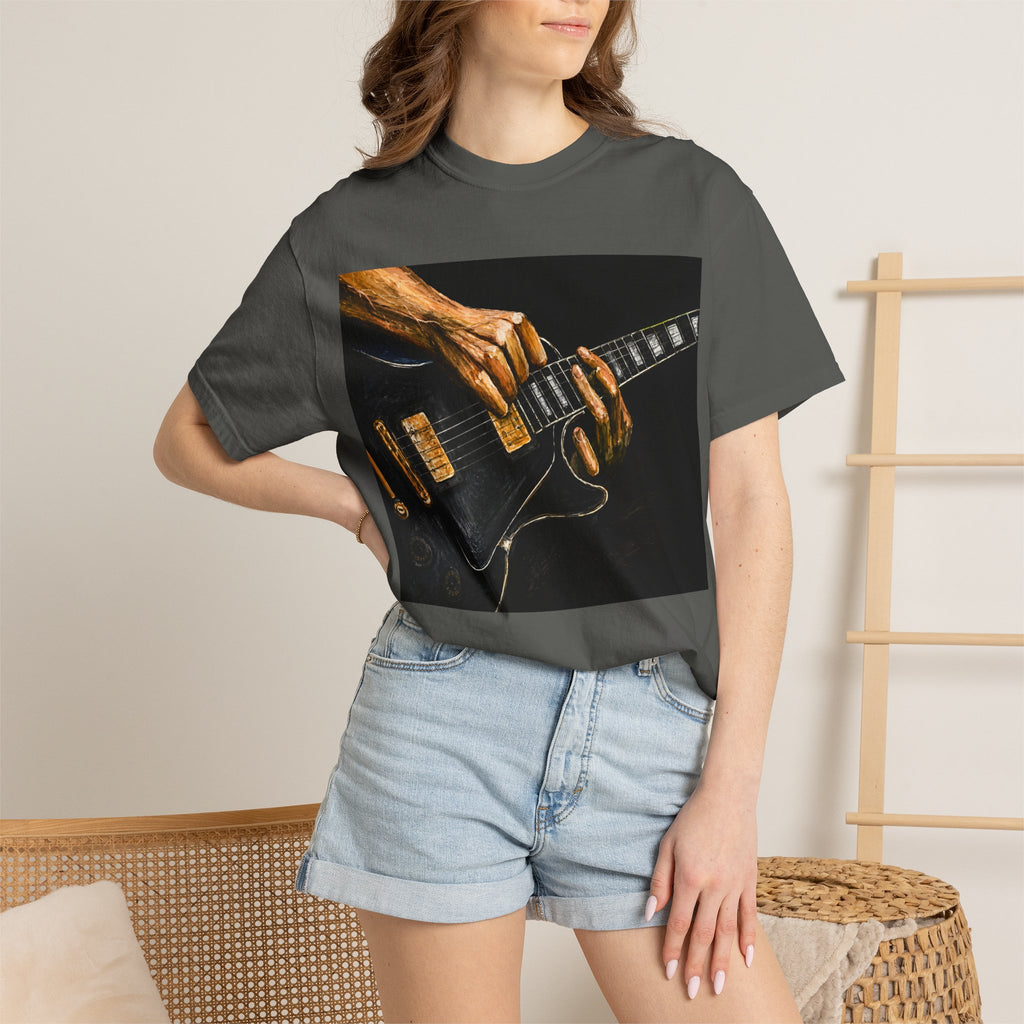 Guitar Vintage Tee — "Classic Tone, Timeless Soul" Rock Music T-Shirt