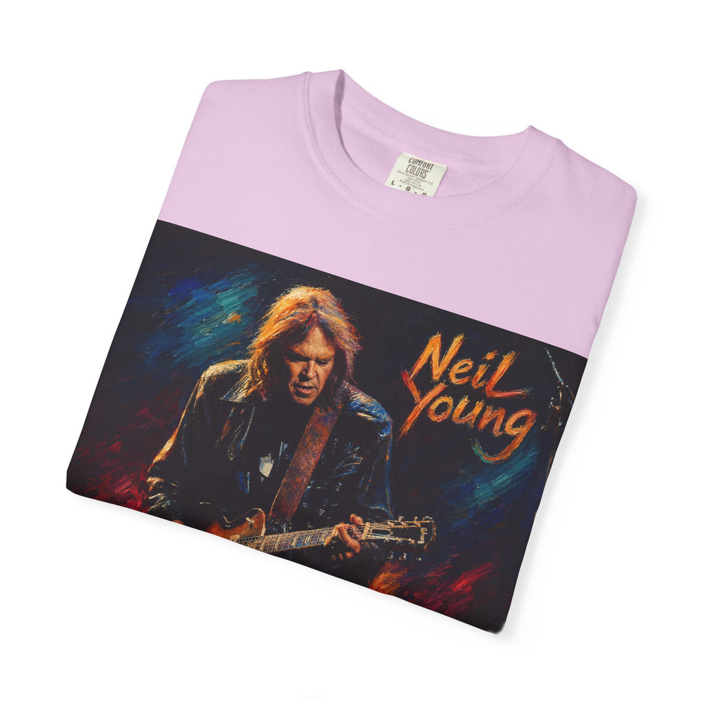 Neil Young Vintage Guitar T Shirt