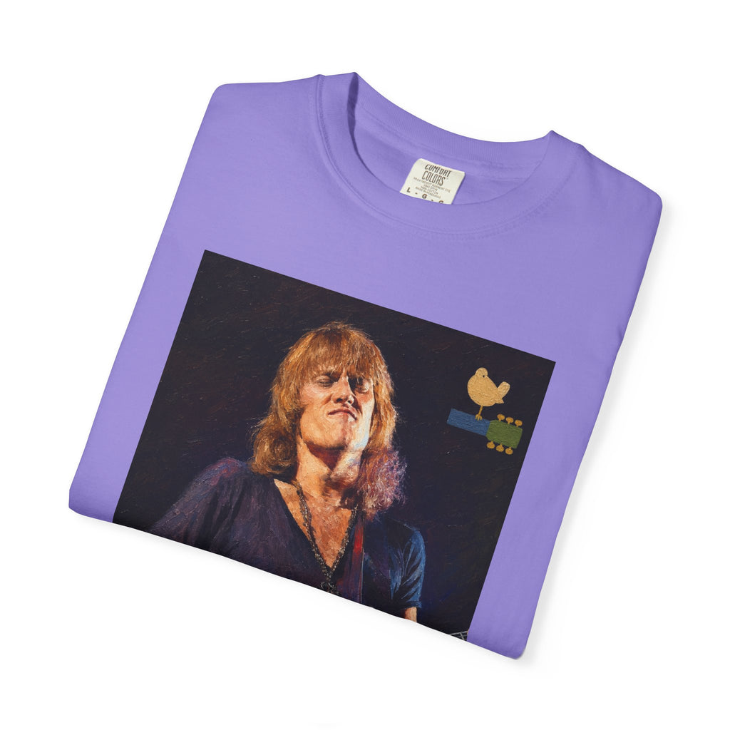 Alvin Lee performing at Woodstock T Shirt