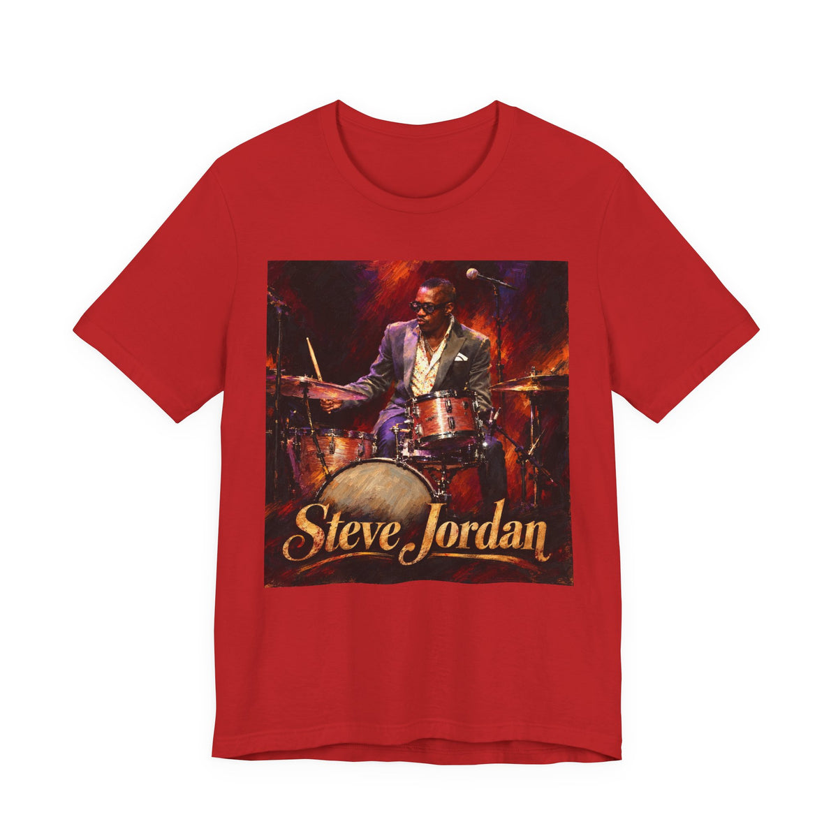 Steve Jordan Drummer Tee