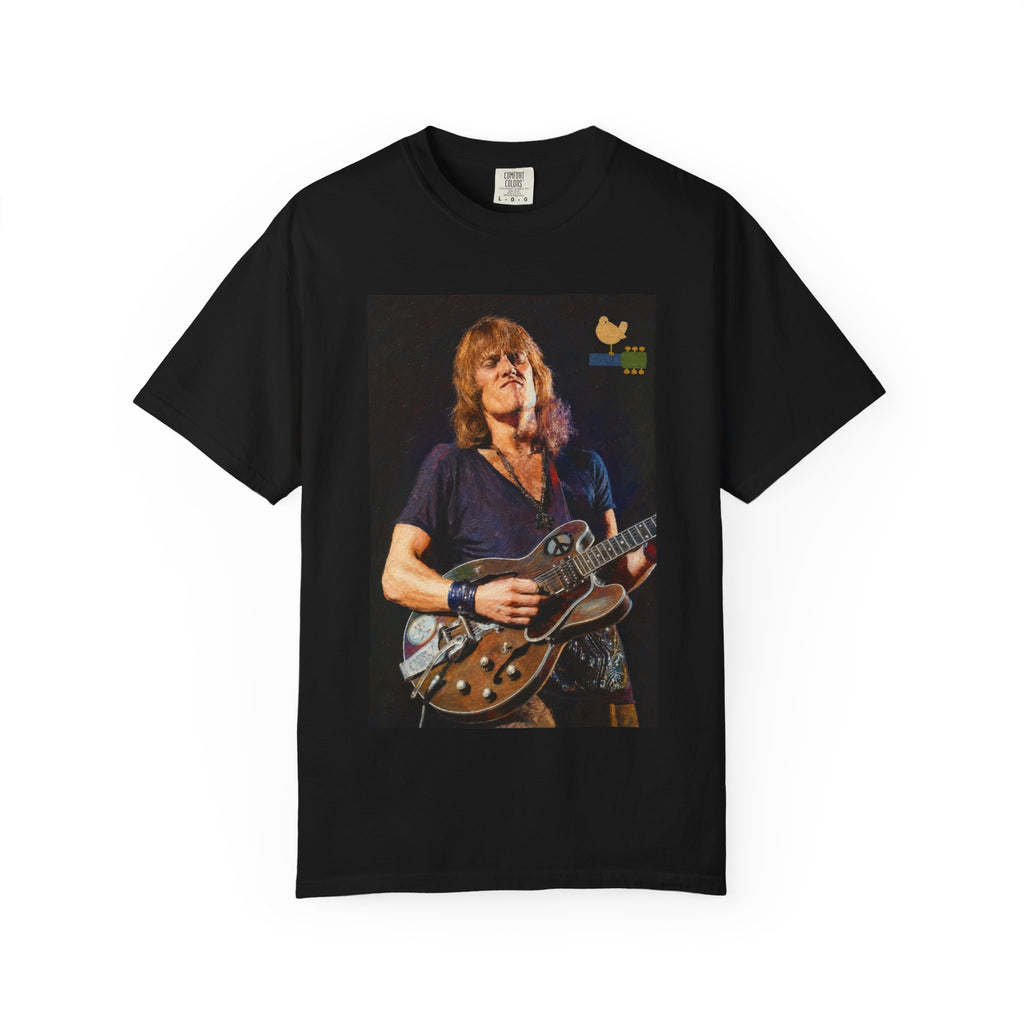 Alvin Lee performing at Woodstock T Shirt