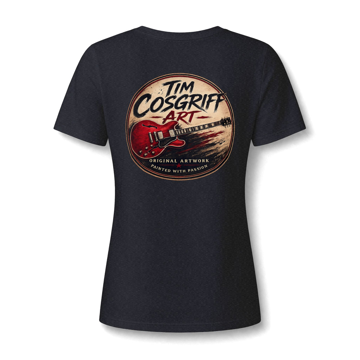 Neil Young Women's V Neck Tee