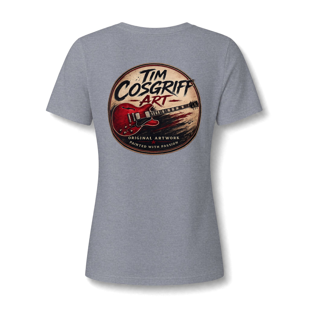 Neil Young Women's V Neck Tee