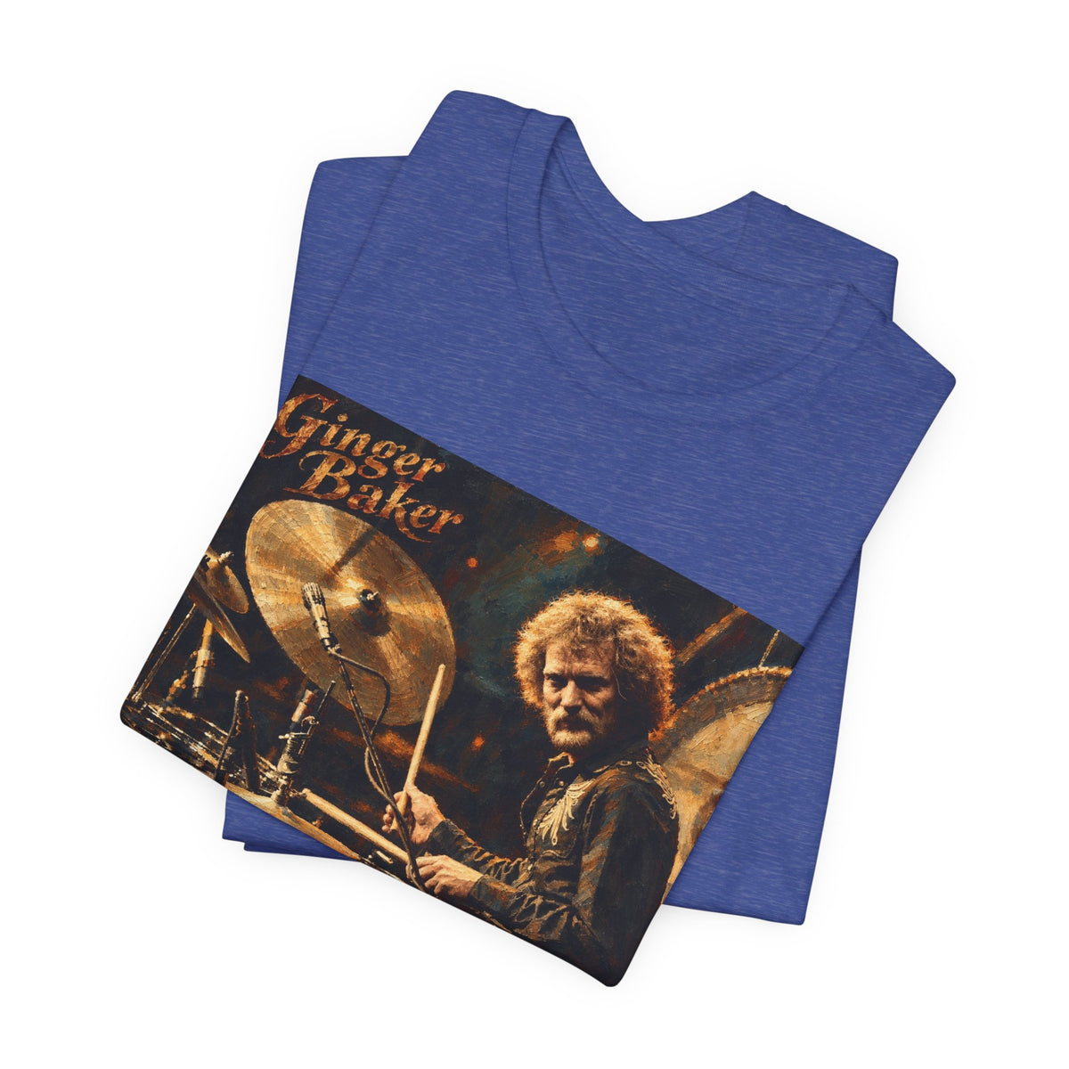 Ginger Baker Drummer T Shirt